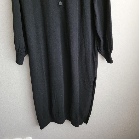 A PART OF THE ART Everyday Knit Dress In Black size S NWT - Picture 3 of 7